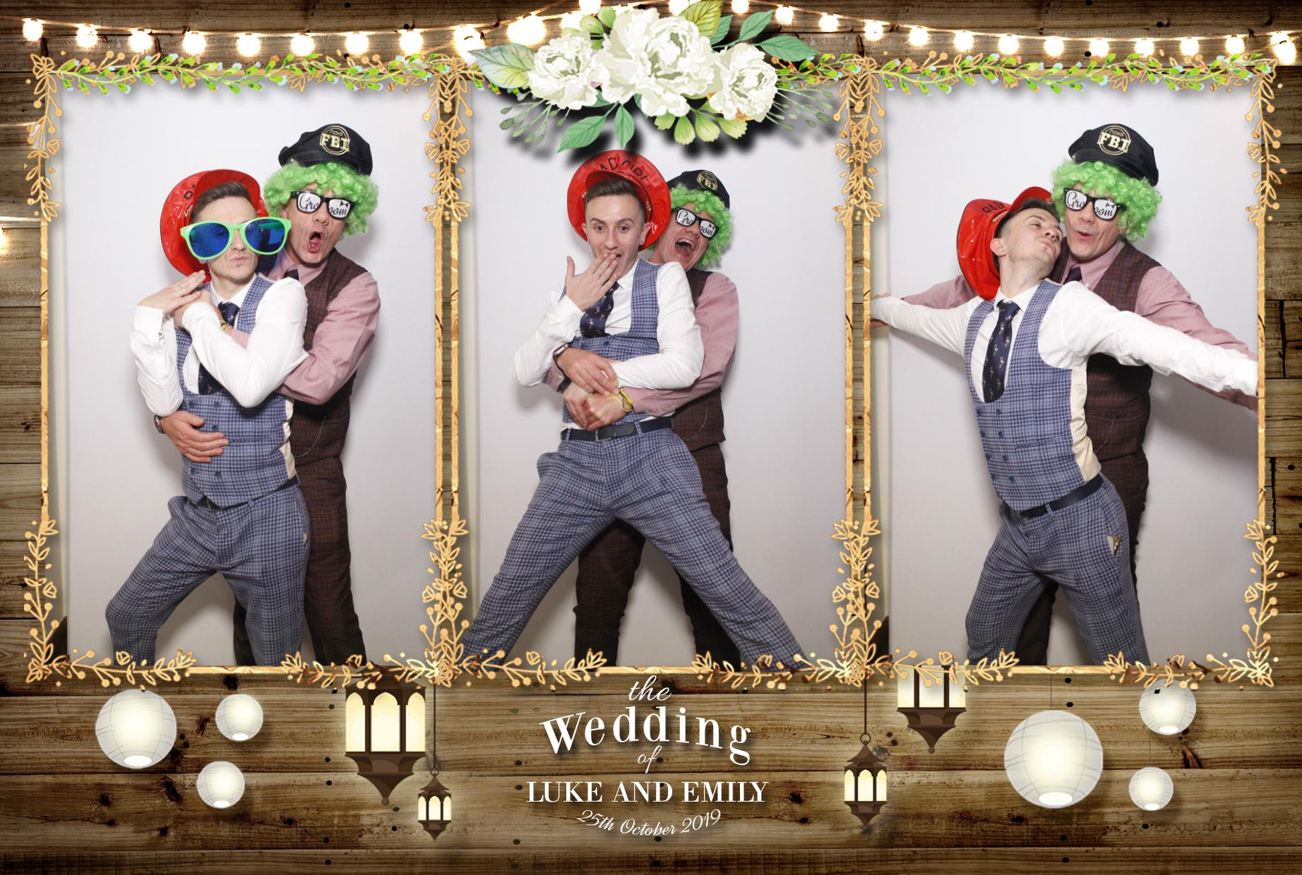 Luke & Emily's Wedding | View more photos from the event at gallery.myphotoboothexperience.co.uk/u/MyPhotoBoothExperienceLtd/Luke-Emilys-Wedding